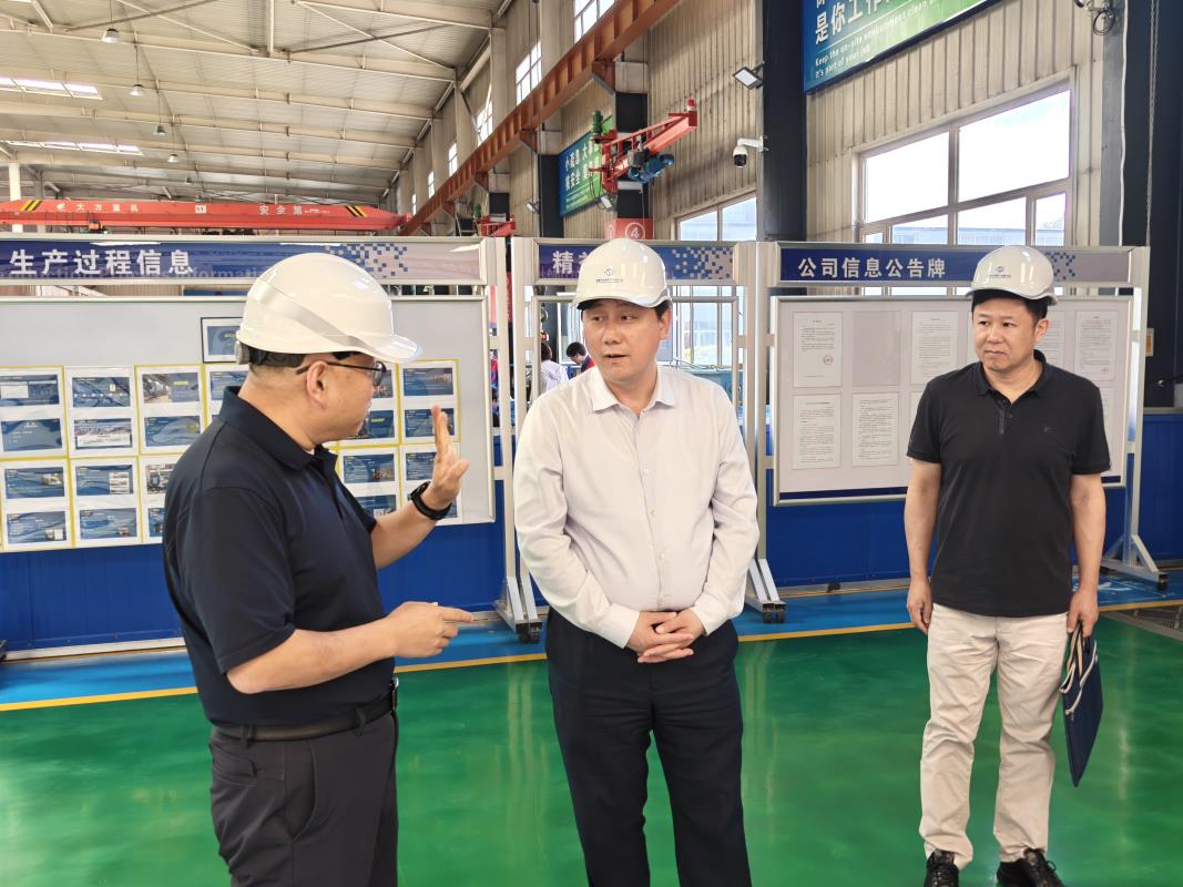 沈阳市水务局领导对我司进行走访调研